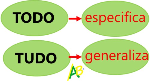 tudo vs todo in portuguese what’s the difference
